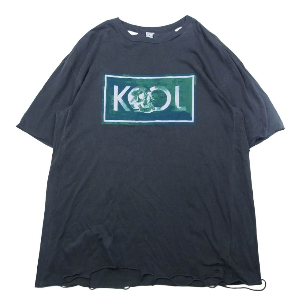 アルケミスト Alchemist 18ss KOOL SKULL スカル プリント カットオフ 
