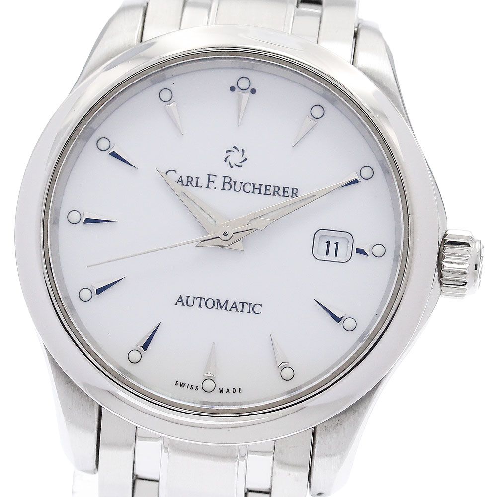 カール F.ブヘラ CARL F.BUCHERER 10911.08 マネロ デイト 自動巻き 