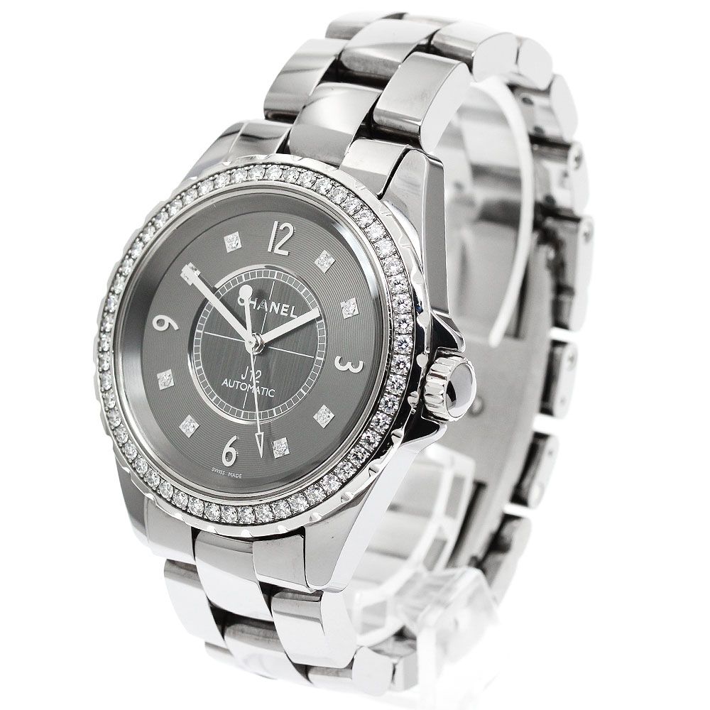 シャネル CHANEL H2566 J12 クロマティック ダイヤベゼル 8P 自動巻き メンズ _951033 シャネル CHANEL H2566 J12 クロマティック ダイヤベゼル 8P 自動巻き