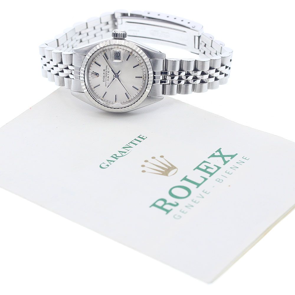 ロレックス ROLEX 6917 オイスター パーペチュアル デイト WGベゼル Cal.2030 自動巻き レディース 保証書付き_938025 楽天市場】【ROLEX】ロレックス オイスター パーペチュアルデイト cal