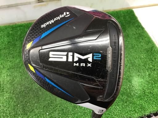 中古】 テーラーメイド SIM2 MAX 3W フェアウェイウッド FW 中古】 テーラーメイド SIM2 MAX 3W フェアウェイウッド FW