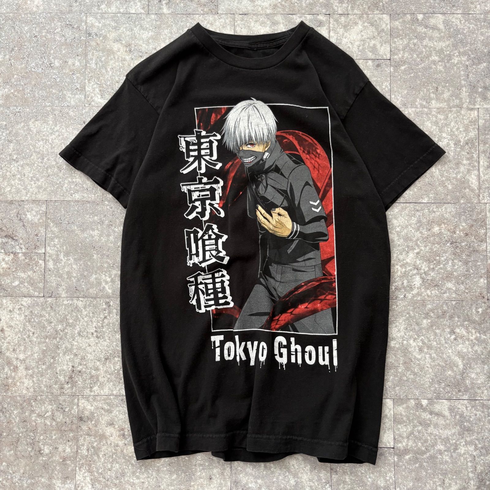 東京喰種 トーキョーグール Tシャツ M ブラック 金木研 カネキ アニメ 