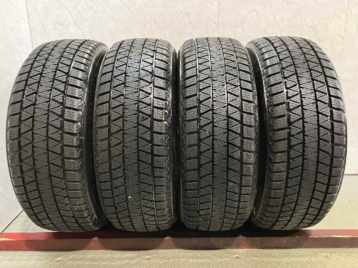 BS BRIDGESTONE BLIZZAK DM-V3 225/55R19 19インチ スタッドレス 4本 22年製 バリ溝 ハリアー エクストレイル 40アルファード等　(KTI535) クレジットカード QRコード決済可能 BS BRIDGESTONE BLIZZAK DM-V3 225/55R19 19インチ スタッドレス 4本
