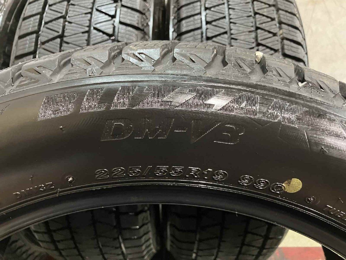 BS BRIDGESTONE BLIZZAK DM-V3 225/55R19 19インチ スタッドレス 4本 
