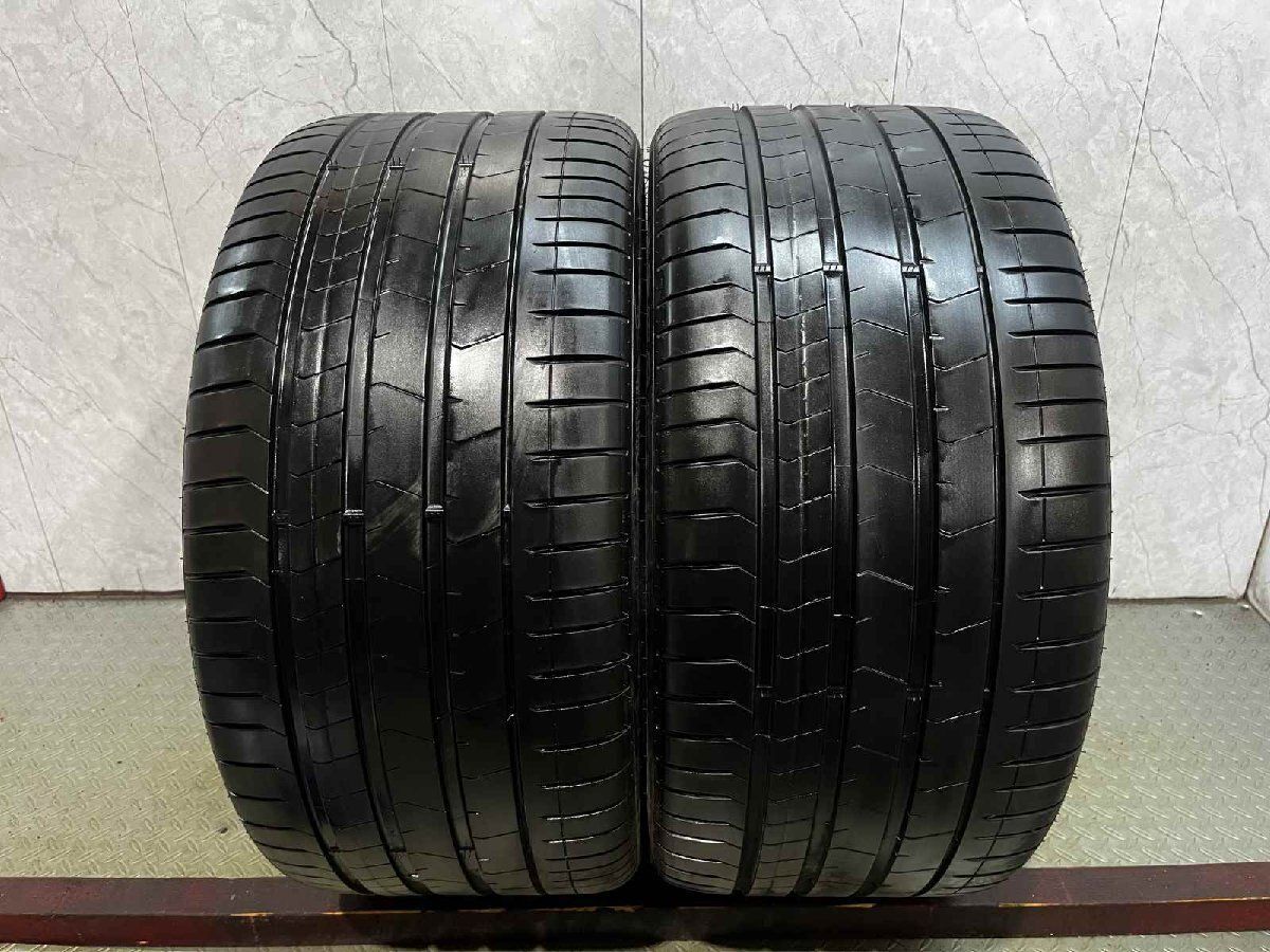 【走行短め】PIRELLI P ZERO 315/30R22 22インチ 夏タイヤ 2本 22年製 ベントレー/フライングスパー/コンチネンタルGTC等 　(KTJ655) クレジットカード QRコード決済可能 走行短め】PIRELLI P ZERO 315/30R22 22インチ 夏タイヤ 2本 22年製
