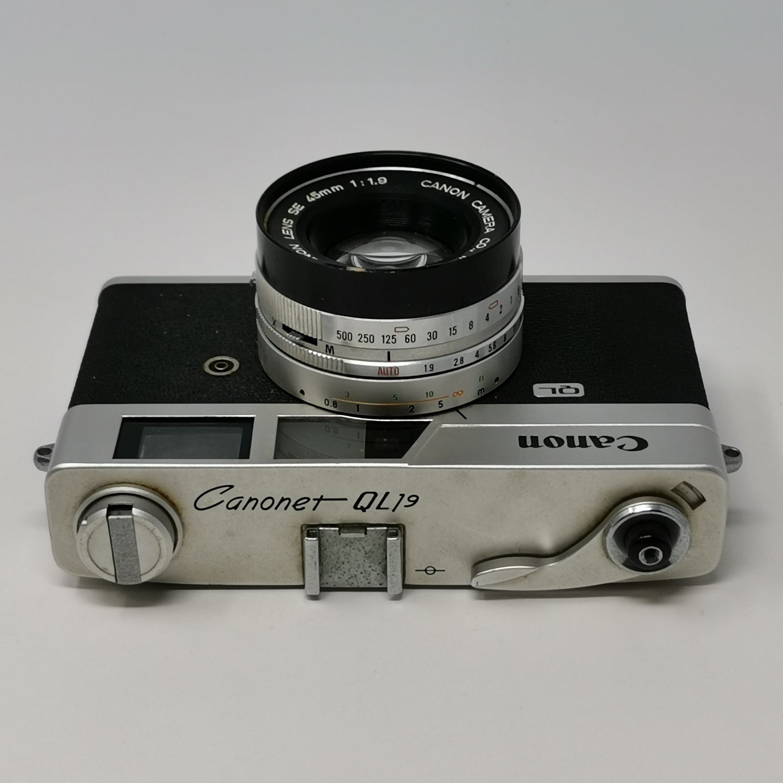 Canon canonet QL19 カメラ フィルムカメラ フィルムないため動作