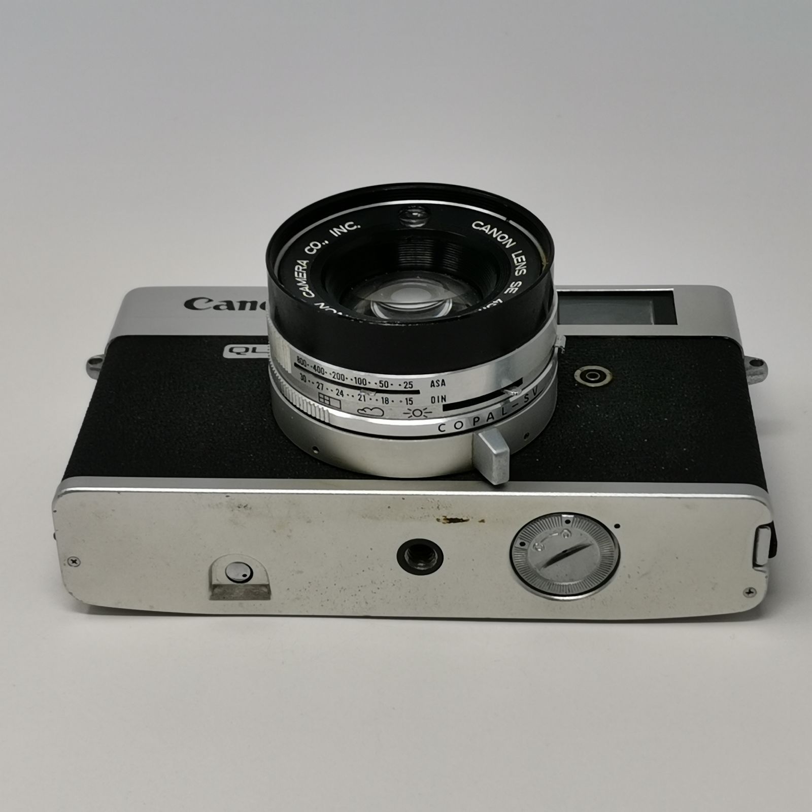 Canon canonet QL19 カメラ フィルムカメラ フィルムないため動作