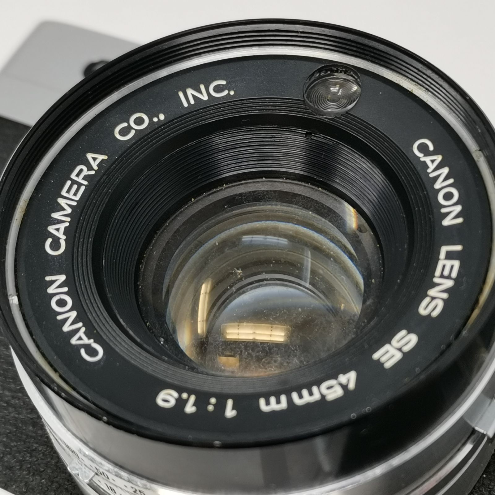 Canon canonet QL19 カメラ フィルムカメラ フィルムないため動作