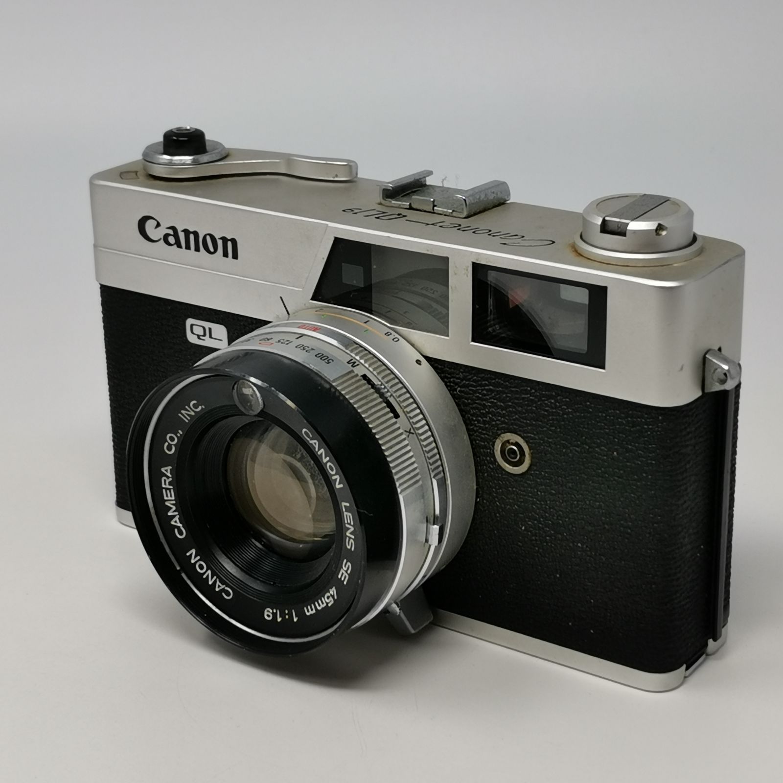 Canon canonet QL19 カメラ フィルムカメラ フィルムないため動作