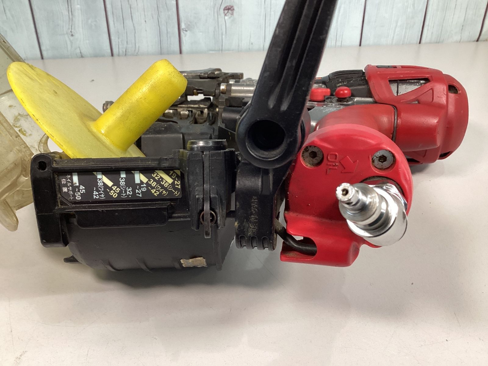 中古】☆マックス(MAX) 高圧エア釘打ち機 HN-50N2(D)-R - メルカリ