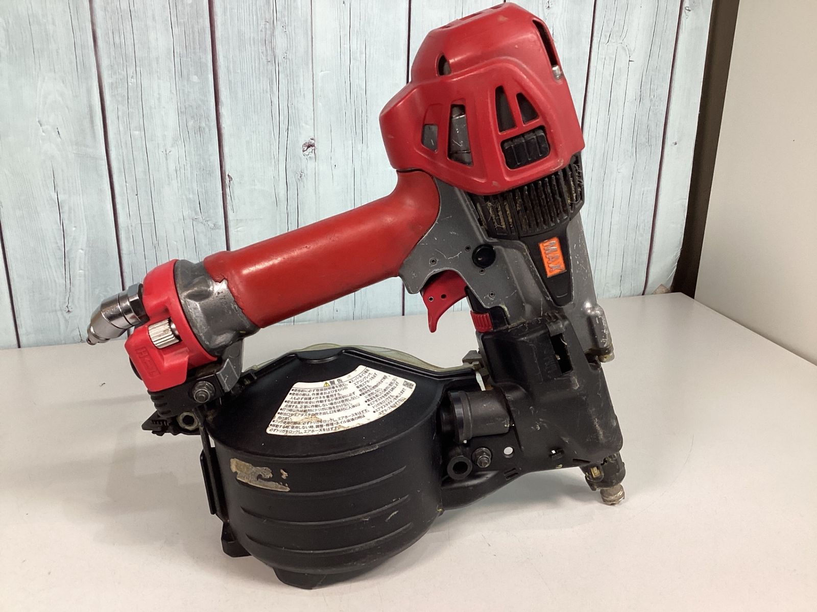 中古】☆マックス(MAX) 高圧エア釘打ち機 HN-50N2(D)-R - メルカリ