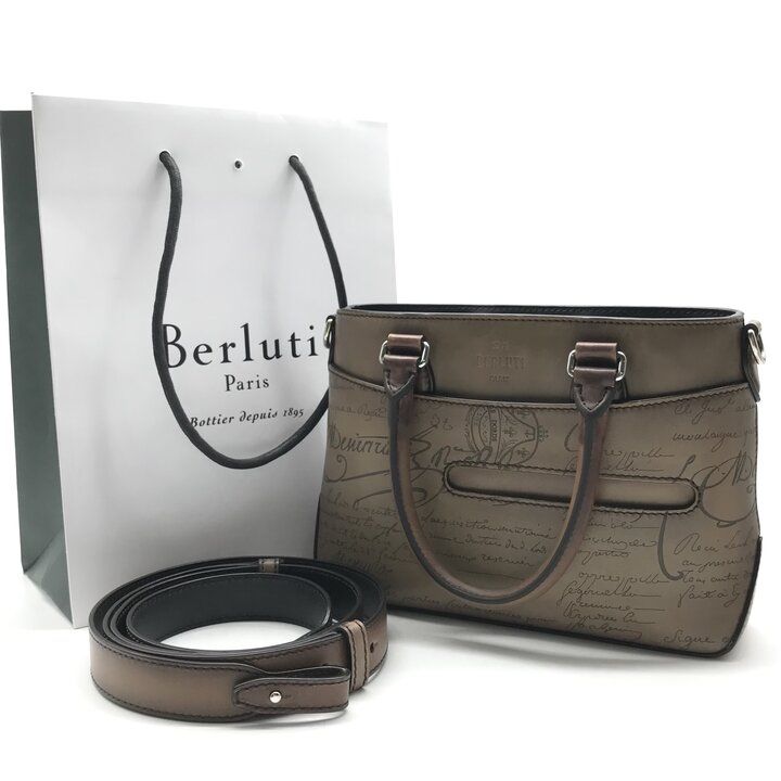 美品 BERLUTI ベルルッティ トゥ ジュール ガリバー カリグラフィ