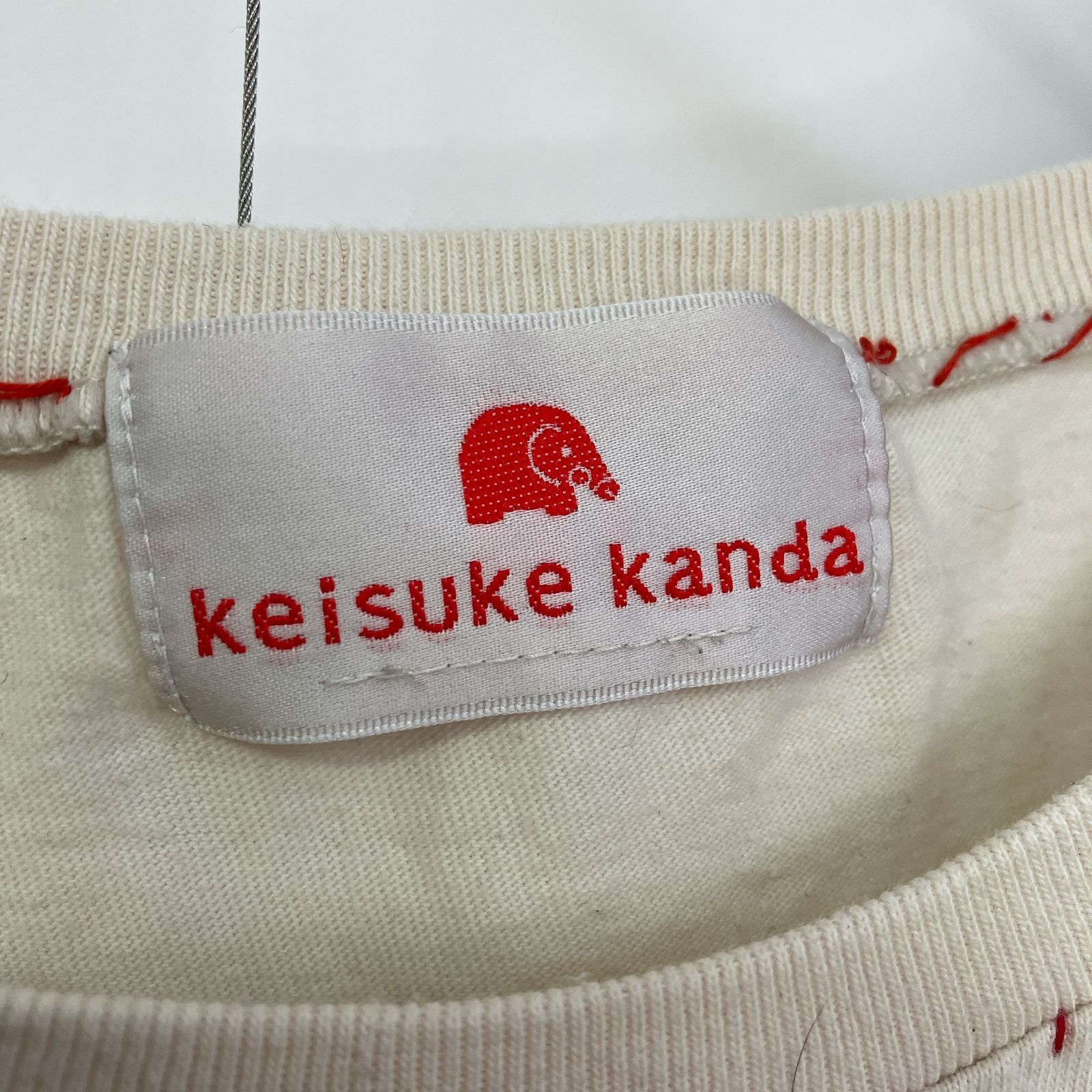keisuke kanda ケイスケカンダ 長袖 カットソー 手刷り ボーダー