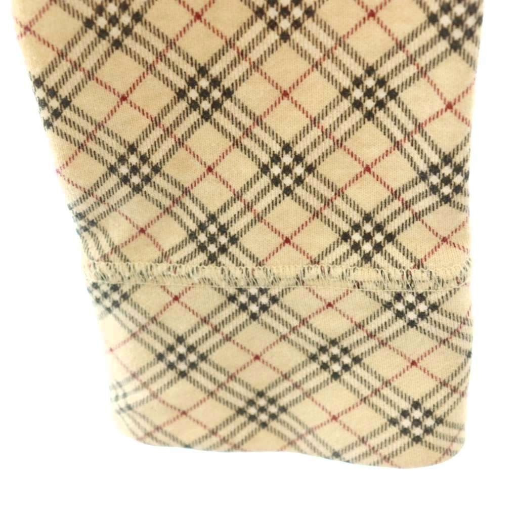 バーバリー ブルーレーベル　ジップアップ ジャケット ノバチェック　ベージュ M 中古・古着通販】BURBERRY BLUE LABEL (バーバリーロンドンブルー