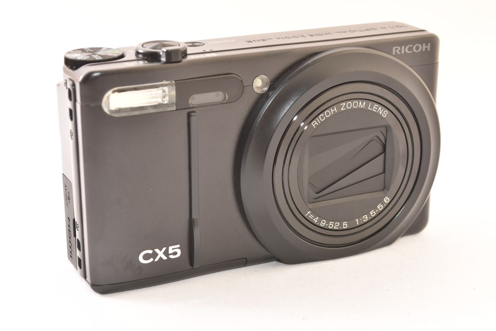 ☆動作未確認☆ RICOH CX5 ブラック コンパクトデジタルカメラ リコー 
