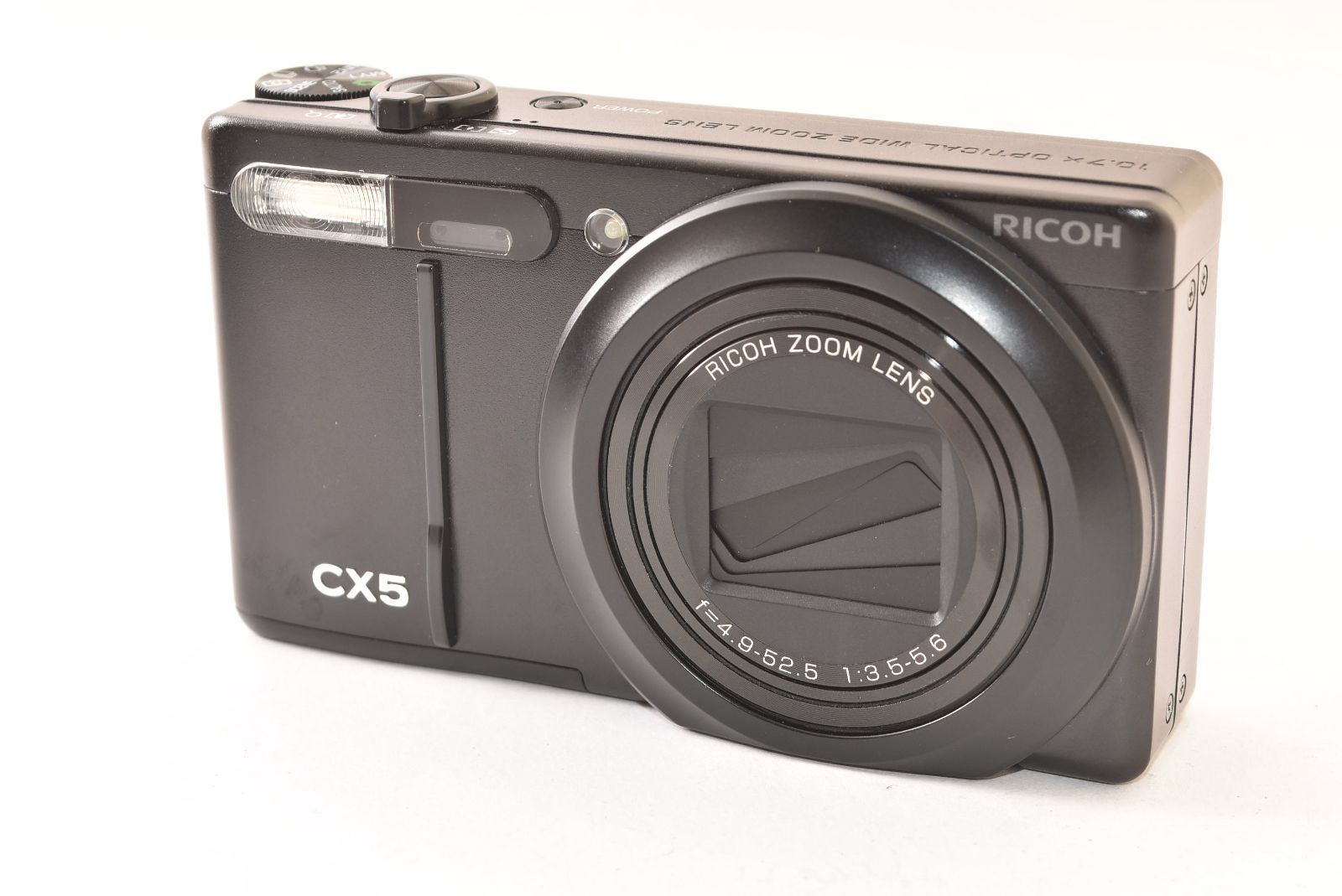 ブラック#887 CX5 リコー ★極上品★ ☆ジャンク品☆ コンパクトデジタルカメラ ブラック CX5 リコー RICOH デジタルカメラ