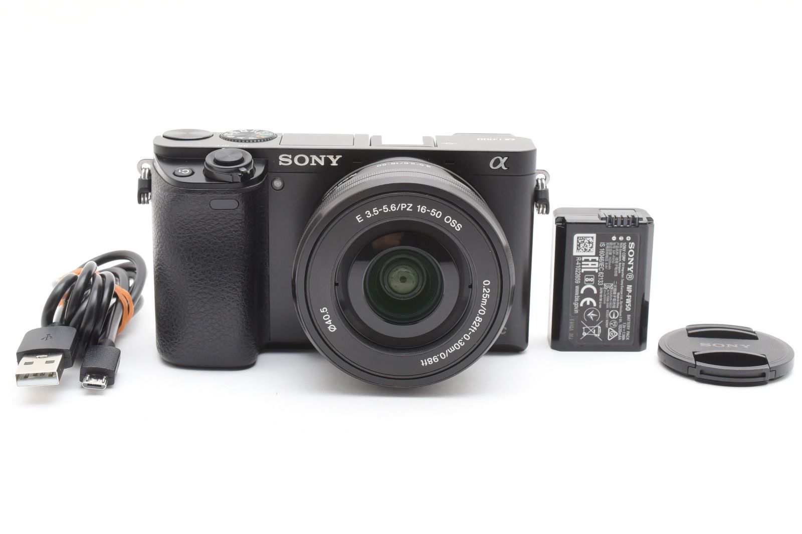 ​【美品・動作確認済】SONY α6000 レンズキット SELP1650 返品保証】☆美品☆ソニー SONY α6000 ILCE-6000 レンズキット
