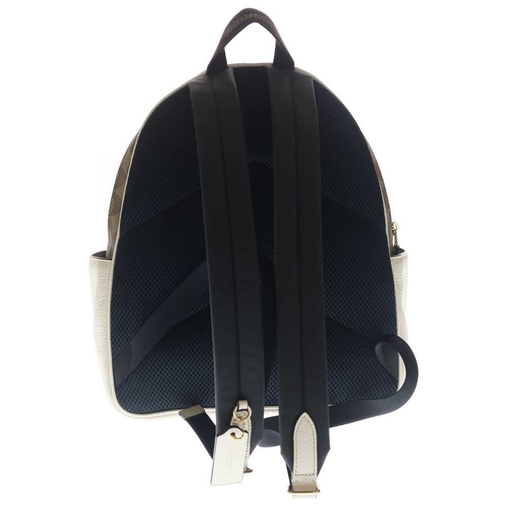 COACH (コーチ) シグネチャー バックパック リュック ブラウン - メルカリ