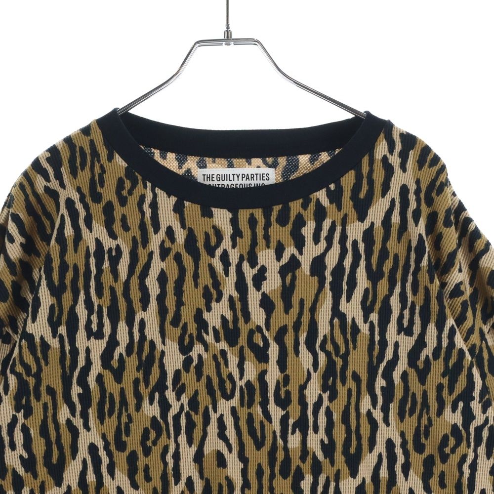 ブランド別 WACKO MARIA ワコマリア 22SS LEOPARD THERMAL SHIRT