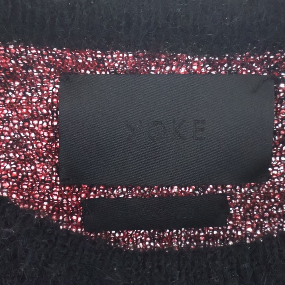 YOKE (ヨーク) 24AW Jacquard Mohair Sweater ジャガードモヘア