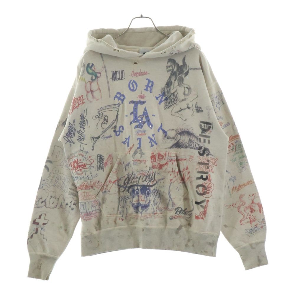 SAINT MICHAEL (セントマイケル) 24SS×Born × Raised Paint ボーン