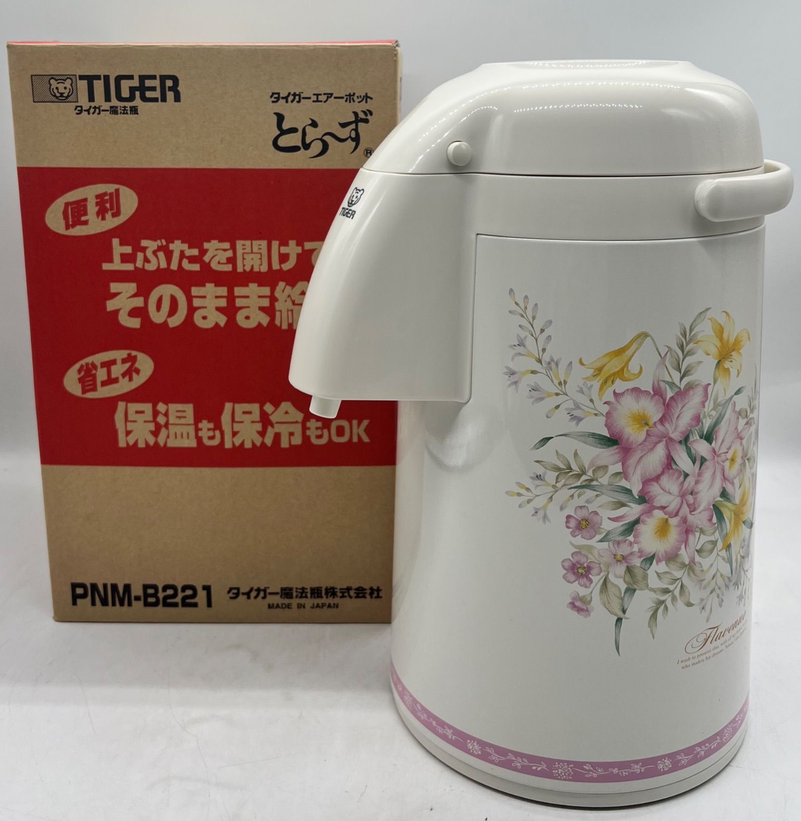 ?TIGER? 未使用 容量 2.2L タイガー 真空断熱ポット とら～ず PNM 