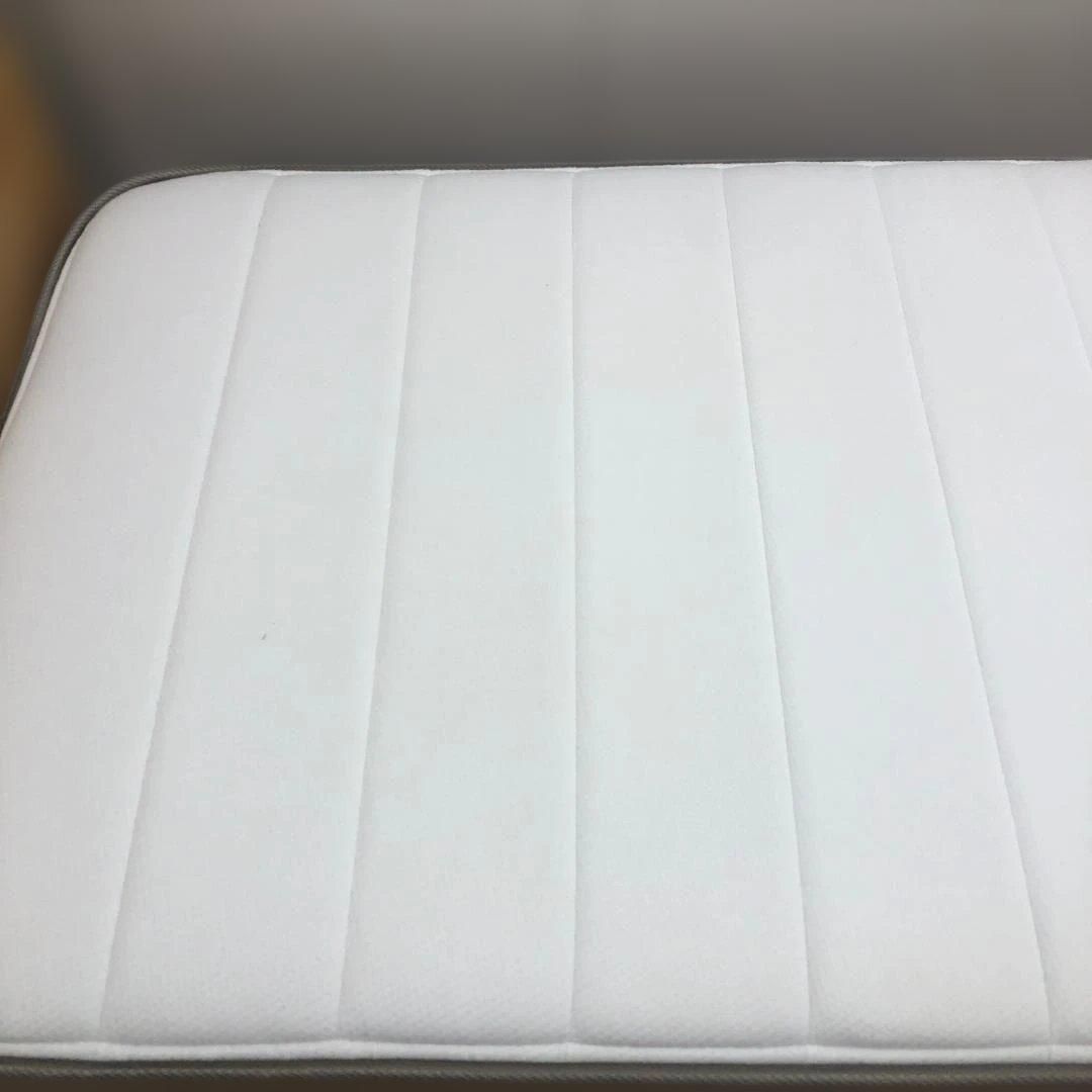 美品 ニトリ ジオ系 シングルベッド 収納付き 引き出し LED照明 