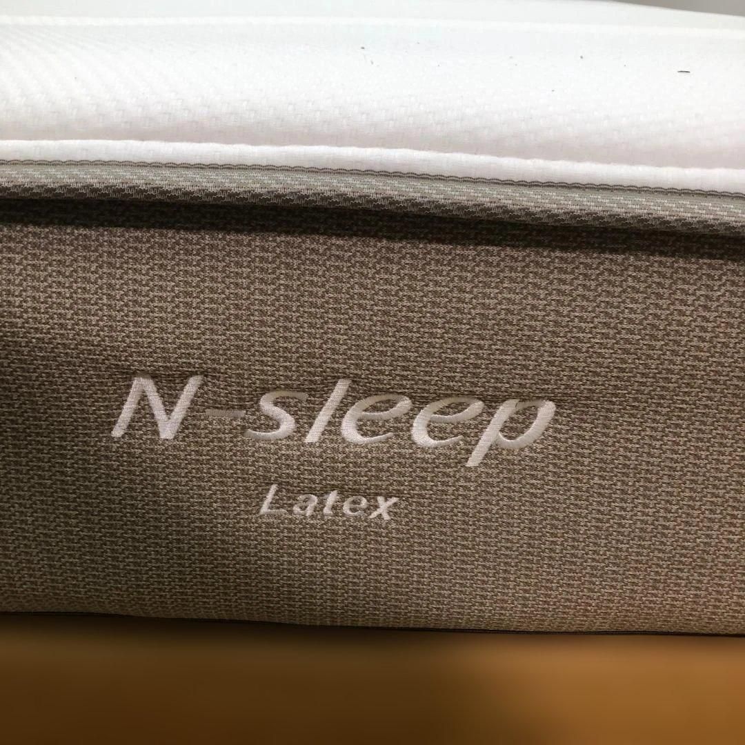 美品 ニトリ ジオ系 シングルベッド 収納付き 引き出し LED照明 
