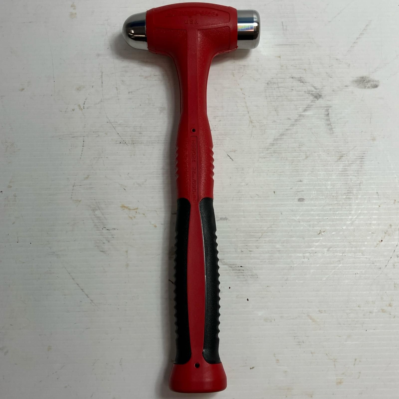 Snap-on スナップオン ボールピンソフトグリップハンマー24oz レッド HBBD24 レッド 16,792円
