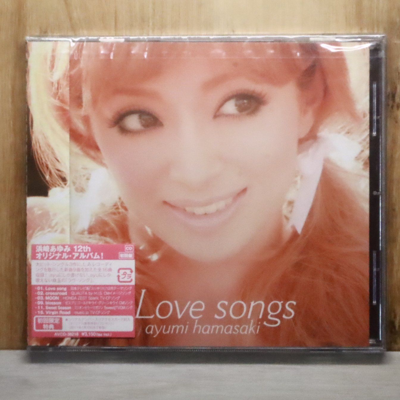 国内盤CD☆浜崎あゆみ/Ayumi Hamasaki □ Love songs（ジャケットB