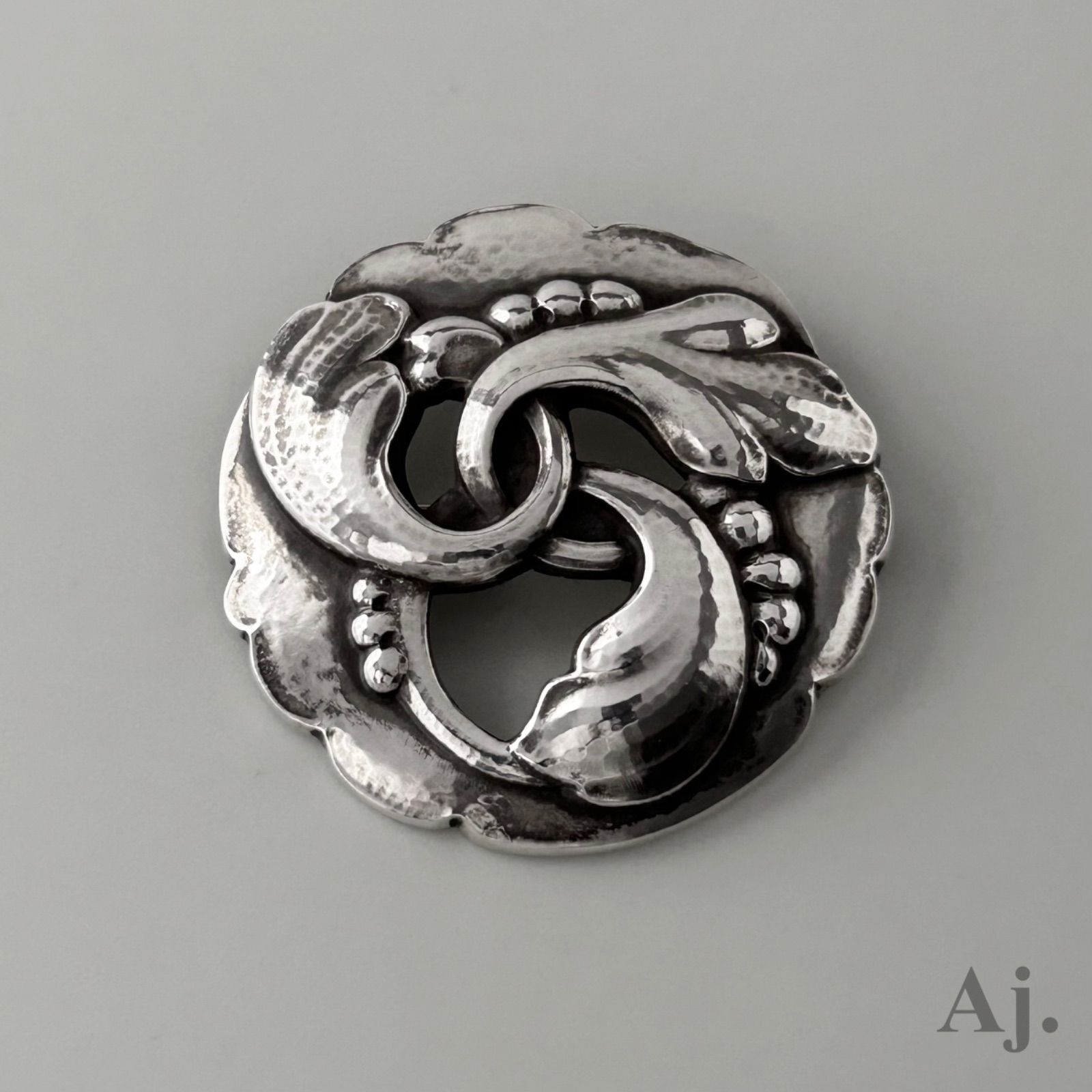 亭様 ジョージジェンセン ブローチ 20 AG925 Georg Jensen - メルカリ
