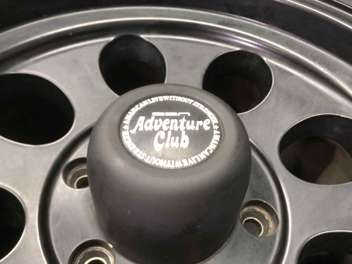 【BF Goodrich All-Terrain T/A KO2 LT285/75R16】夏タイヤ【Adventure Club 16インチ 8J6HPCD139.7±0】ホワイトレター ランクル80 STE125 BF Goodrich All-Terrain T/A KO2 LT285/75R16】夏タイヤ【Adventure