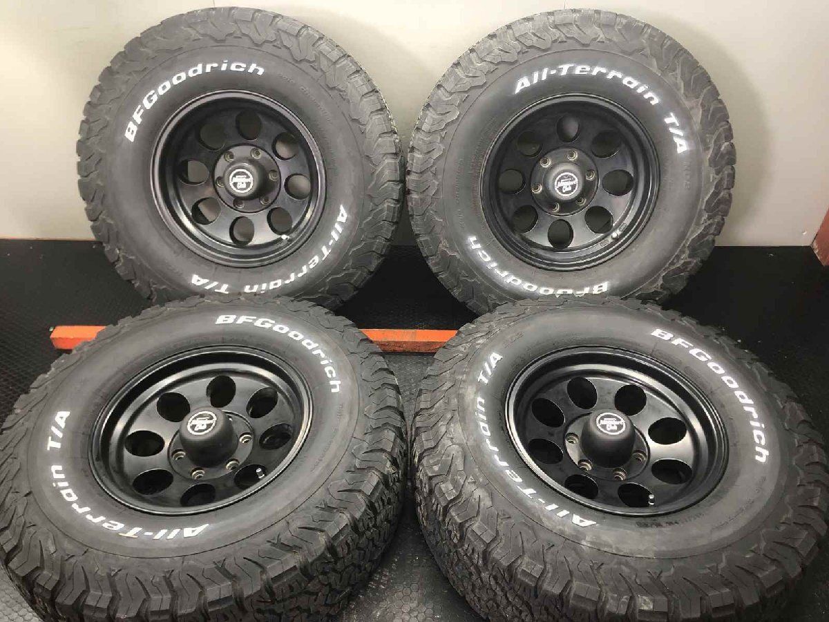 【BF Goodrich All-Terrain T/A KO2 LT285/75R16】夏タイヤ【Adventure Club 16インチ 8J6HPCD139.7±0】ホワイトレター ランクル80 STE125 BF Goodrich All-Terrain T/A KO2 LT285/75R16】夏タイヤ【Adventure