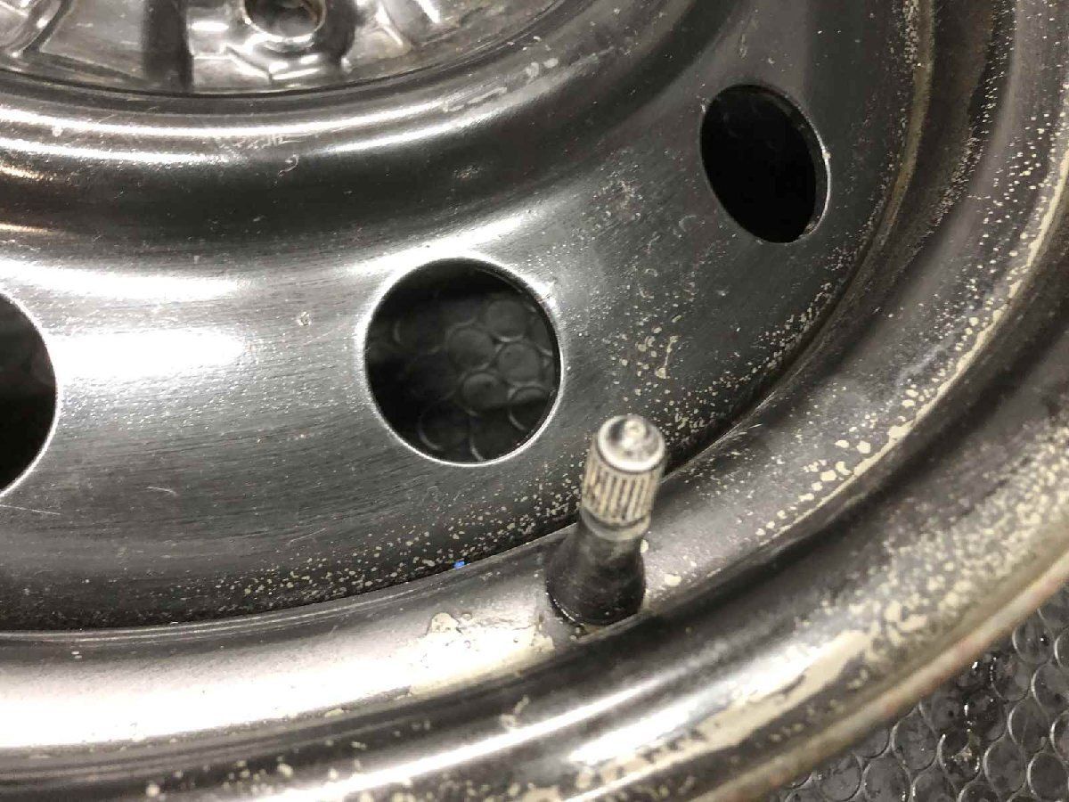 三菱 パジェロ V16 純正スチールホイール 18インチ 6J6HPCD139.7±0 自衛隊 73式 ハイエース流用可　(SHI042) 三菱 パジェロ V16 純正スチールホイール 18インチ 6J6HPCD139.7±0