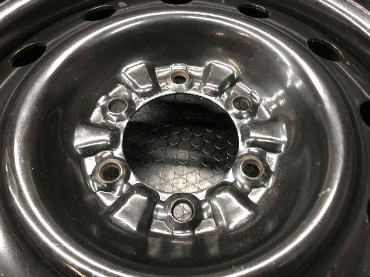 三菱 パジェロ V16 純正スチールホイール 18インチ 6J6HPCD139.7±0 自衛隊 73式 ハイエース流用可　(SHI042) 三菱 パジェロ V16 純正スチールホイール 18インチ 6J6HPCD139.7±0