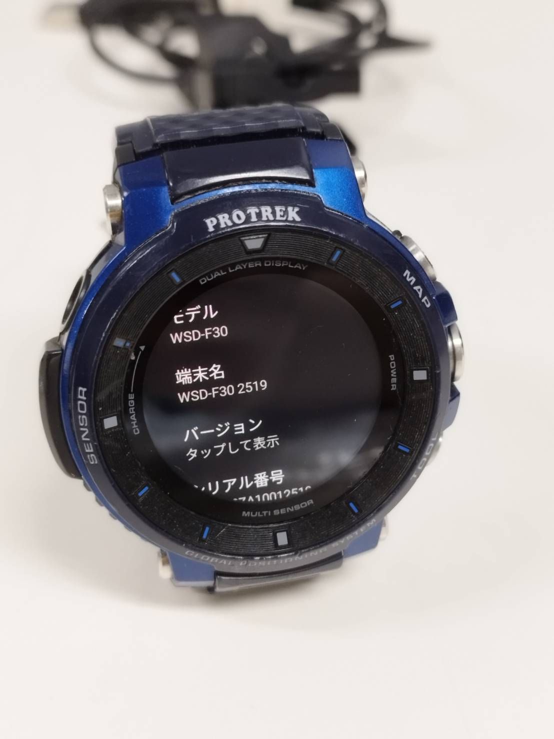 CASIO PRO TREK Smart/WSD-F30/スマートウォッチ/アウトドア - メルカリ