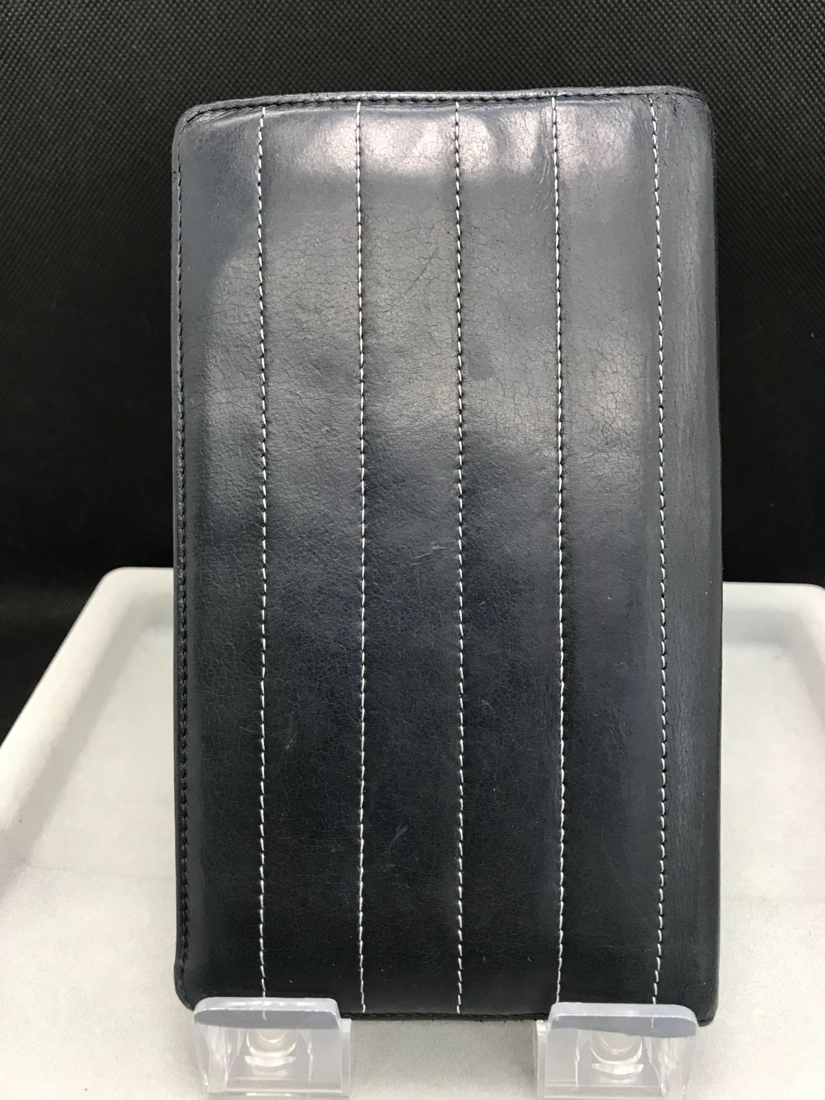 希少 CHANEL シャネル 長財布 マドモアゼル ココマーク ブラック系 