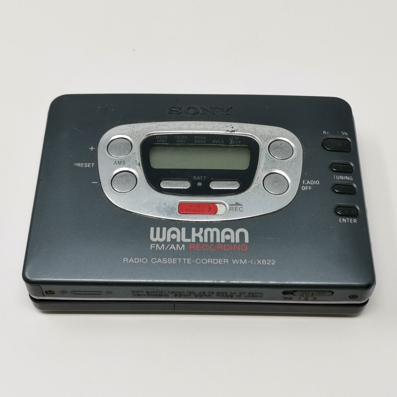 SONY WALKMAN WM-GX622 カセット ウォークマン 電池ないため動作未確認