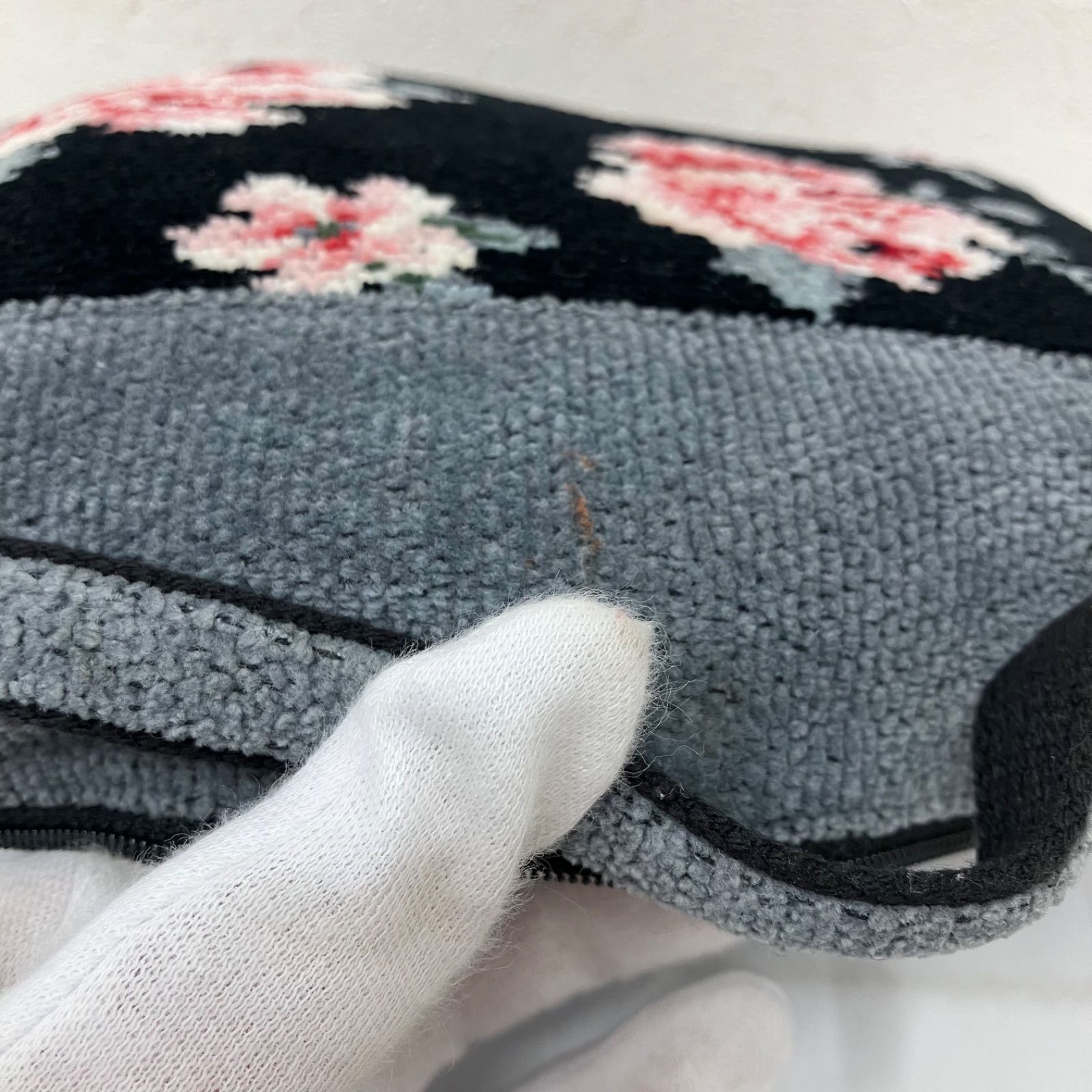 1574 FEILER フェイラー ハンドバッグ ミニバッグ 手付きポーチ 花柄 