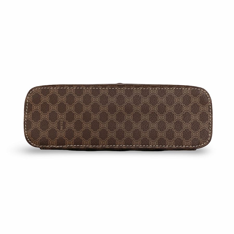 CELINE セリーヌ トリオンフ マカダム柄 バニティバッグ 化粧ポーチ 
