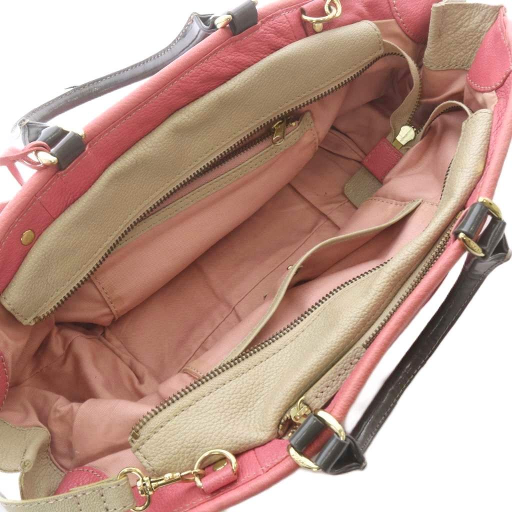 ポティオール POTIOR レザー 2way トートバッグ ハンドバッグ 