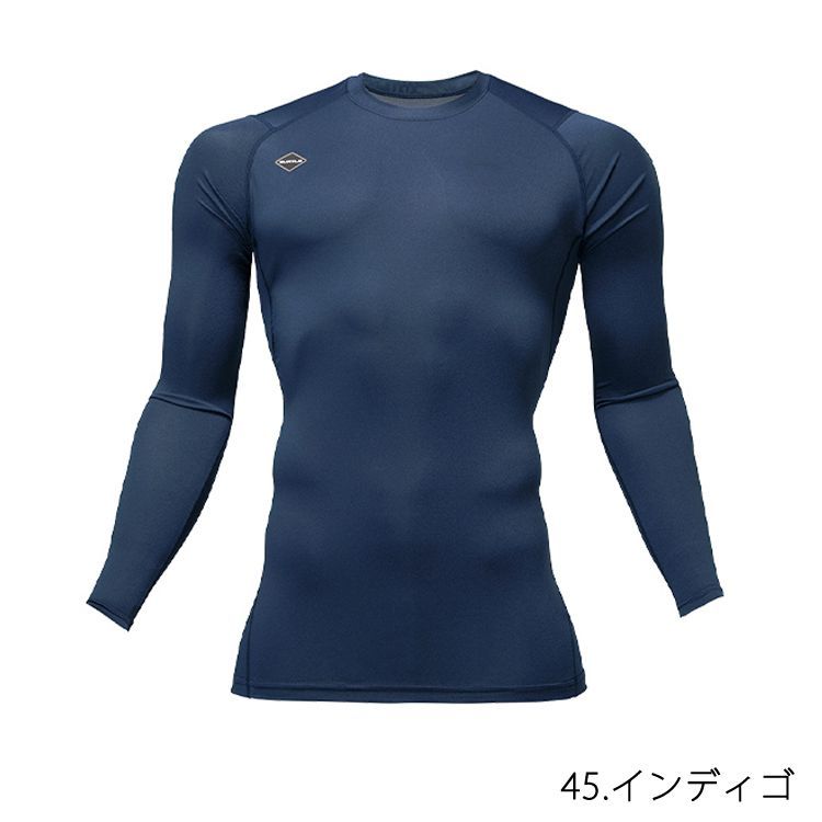 【新品】クールインナー バートル BURTLE 長袖 接触冷感 エアーフィット 4070 [XXLサイズ]  BURTLE UVカット 吸汗速乾 消臭 ドライ ストレッチ インナー 暑さ対策 熱中症対策 着圧 thumbnail 10