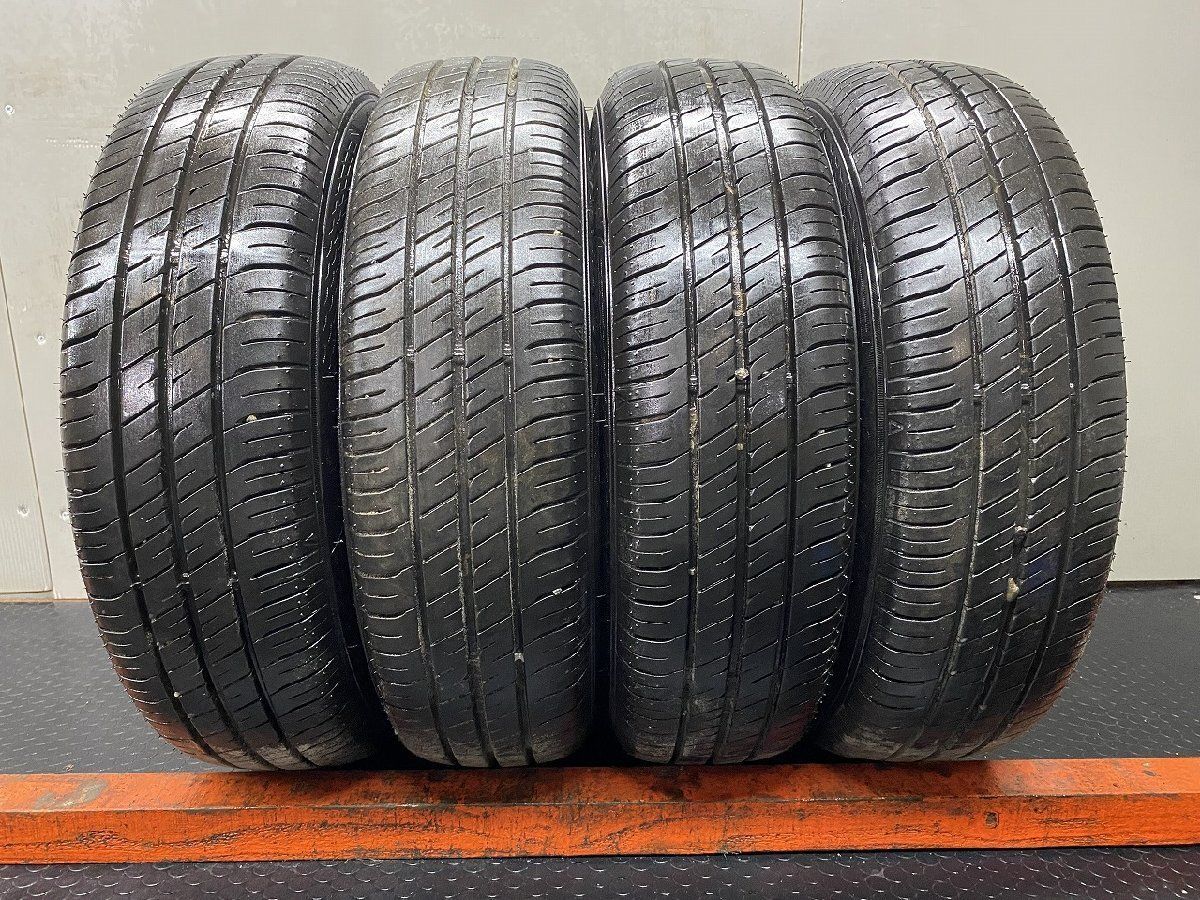 タイヤ走行短め【GY EG02 165/70R14】夏タイヤ【スチールホイール 14インチ 5J4hPCD100】ハブ径54mm 25年製 ヴィッツ ラウム等　(STD236) タイヤ走行短め【GY EG02 165/70R14】夏タイヤ【スチールホイール 14