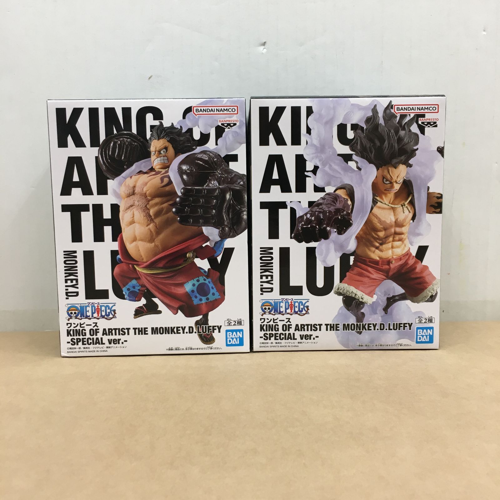 未開封 ワンピース KING OF ARTIST ルフィ SPECIAL ver. フィギュア 2 