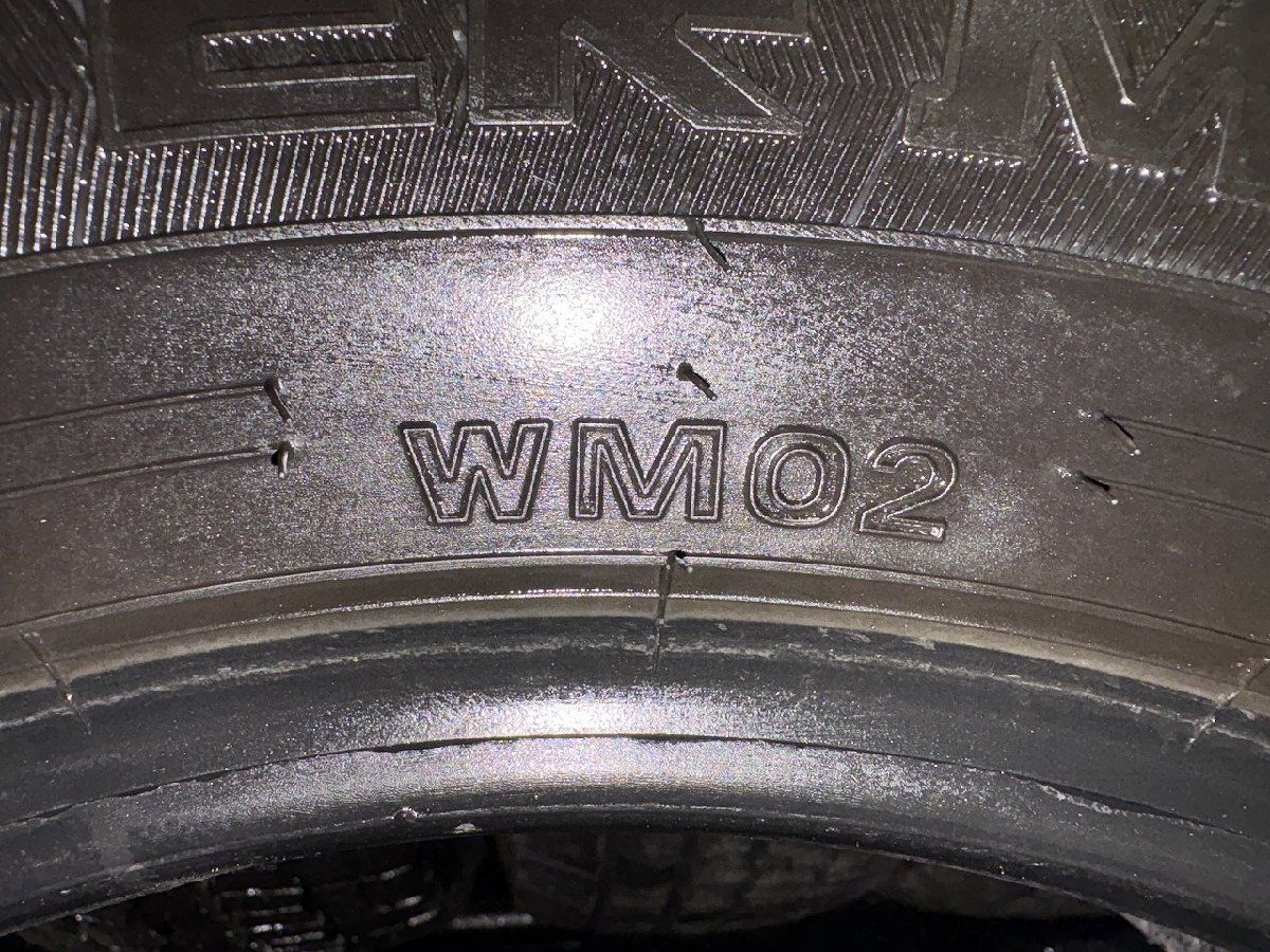 DUNLOP WINTER MAXX WM02 165/70R14 14インチ スタッドレス 4本 22年製 