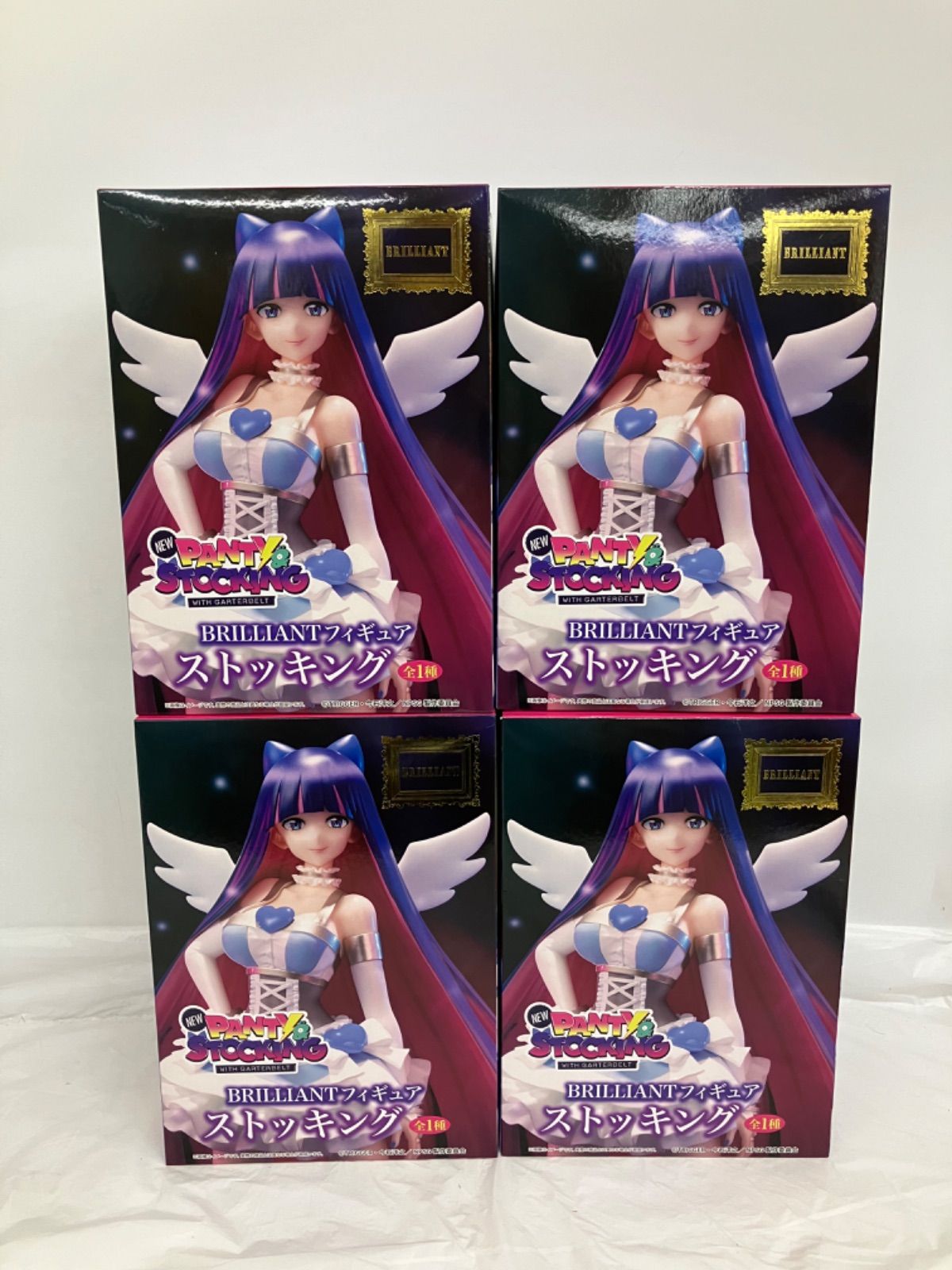 未開封 NEW PANTY STOCKING BRILLIANTフィギュア ストキッング 4個 