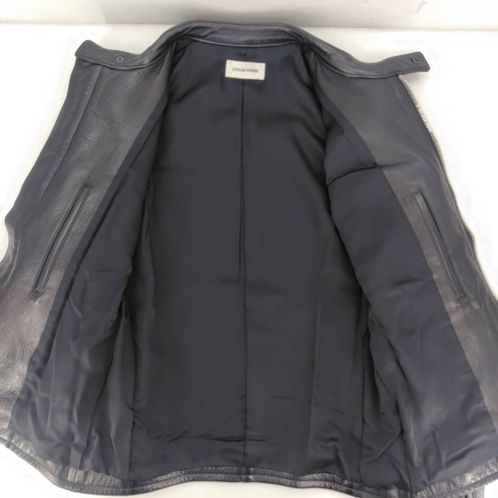05w20420 リチウムオム LITHIUM HOMME カウレザー シングルライダース