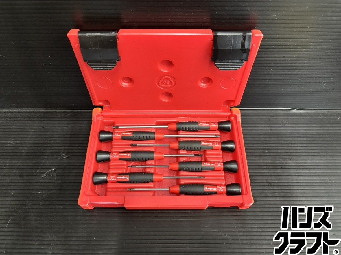 ♭【中古品】Snap-on スナップオン トルクスドライバー 7本セット 