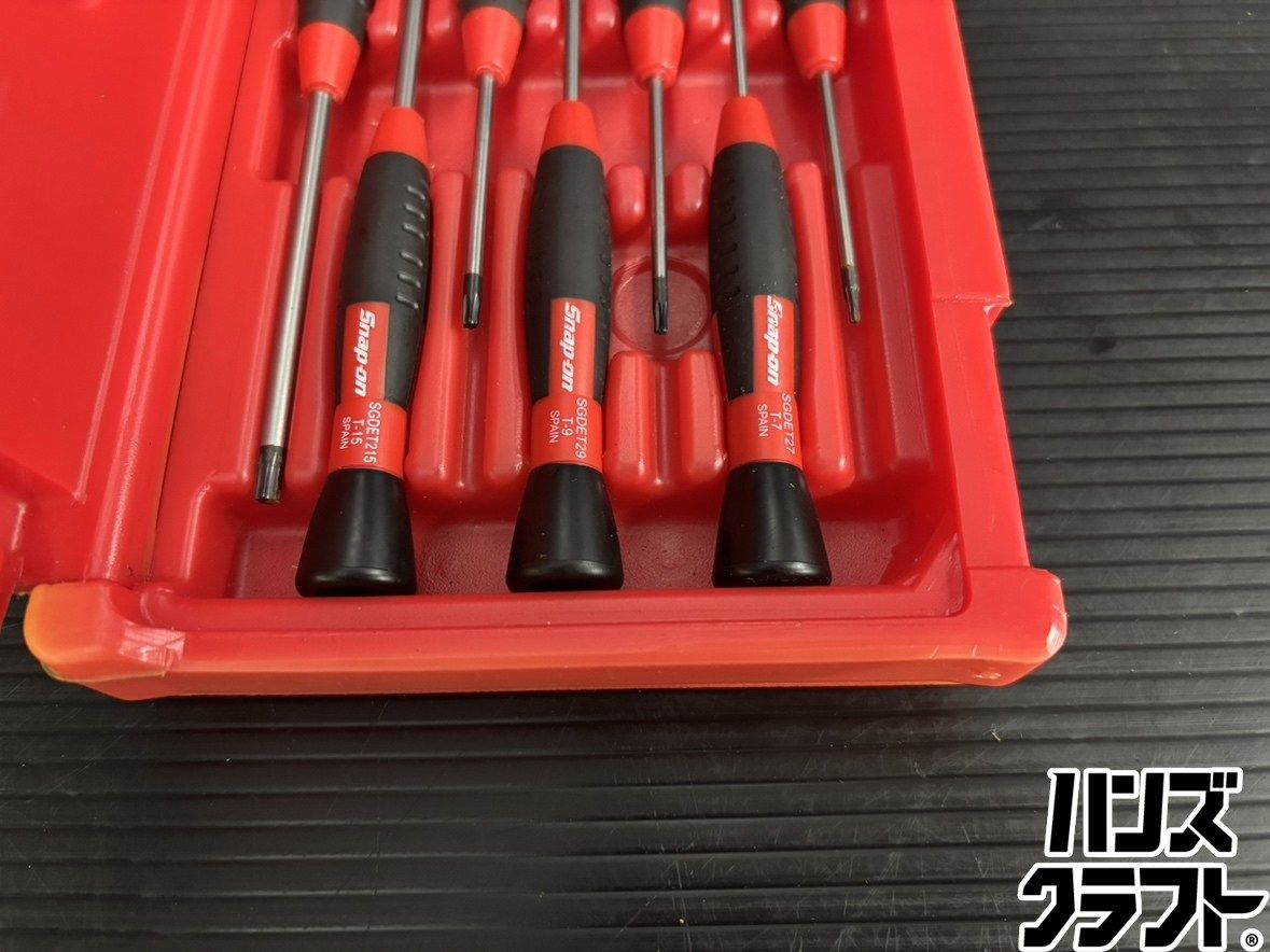 ♭【中古品】Snap-on スナップオン トルクスドライバー 7本セット 