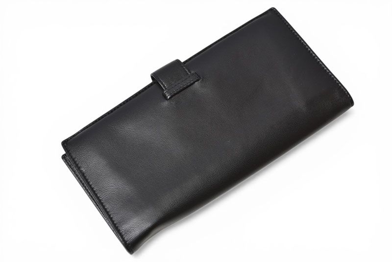 ロエベ 財布 LOEWE 長財布 アナグラム ナッパ/シープスキン ブラック